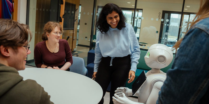 Philosophy students can explore how robotics and connected autonomous systems can benefit people and the planet in the Institute for Safe Autonomy.