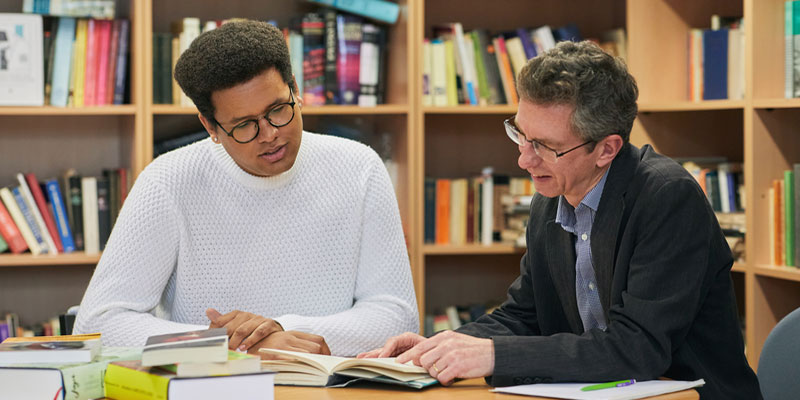 Our teaching staff hold weekly supervision meetings, where students can book in slots. These one-to-one sessions are a great way to catch up on course topics or get feedback on work.