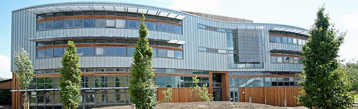 Berrick Saul Building, view from the walkway 