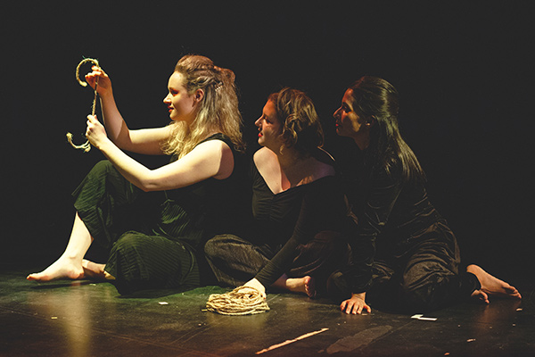 Performers on stage