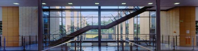 One of the state of the art, modern department buildings on campus